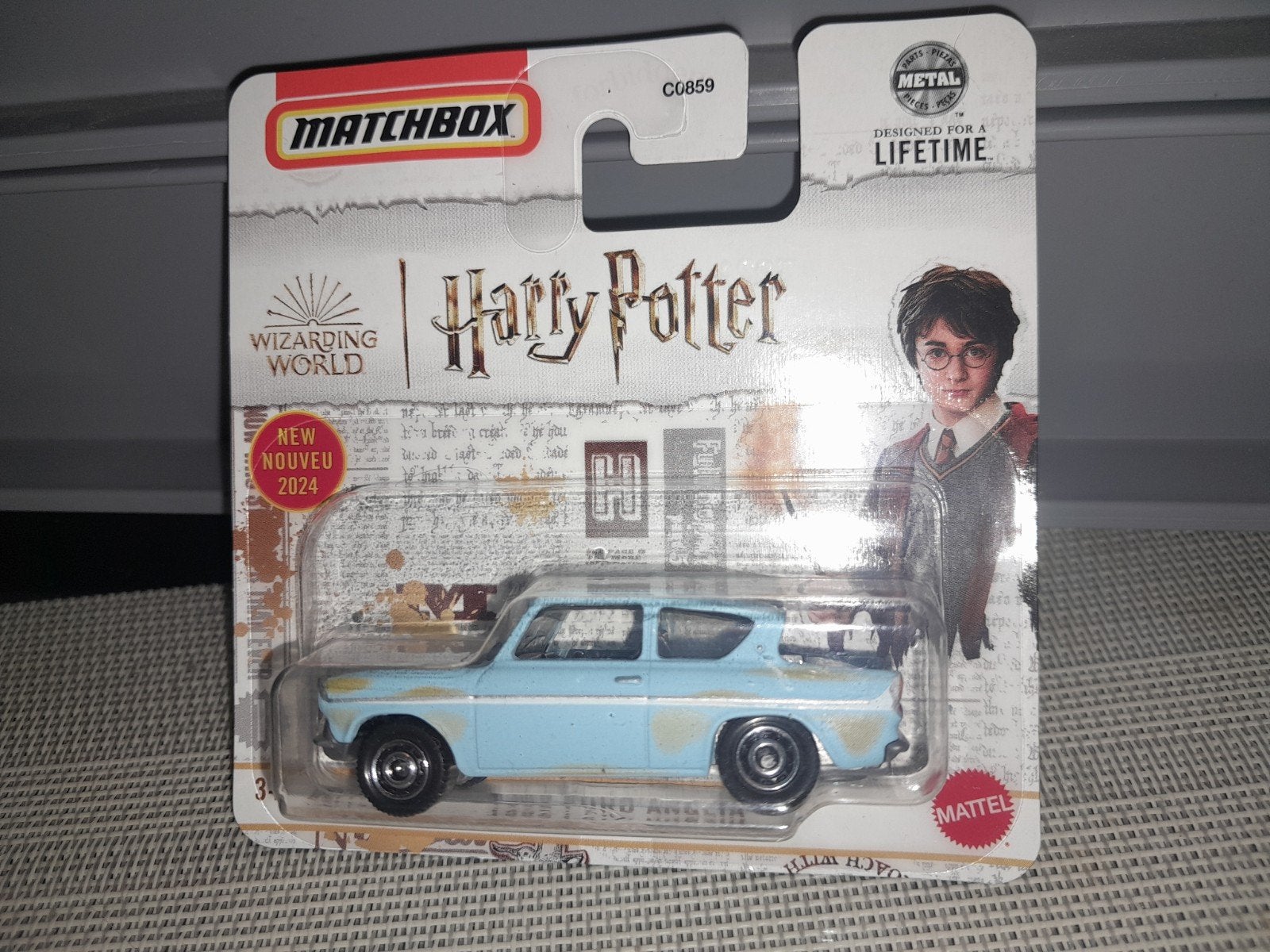 Matchbox Harry Potter Ford Anglia (Nieuw 2024), Verzamelen, Harry Potter, Ophalen of Verzenden