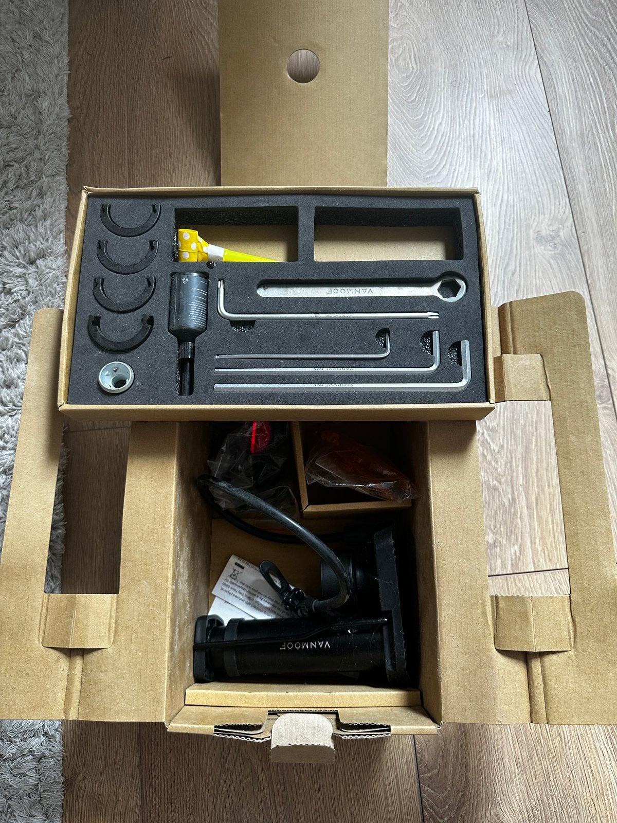 Originele Vanmoof S3/X3 Toolbox, Fietsen en Brommers, Fietsaccessoires | Fietsgereedschap, Ophalen of Verzenden, Zo goed als nieuw