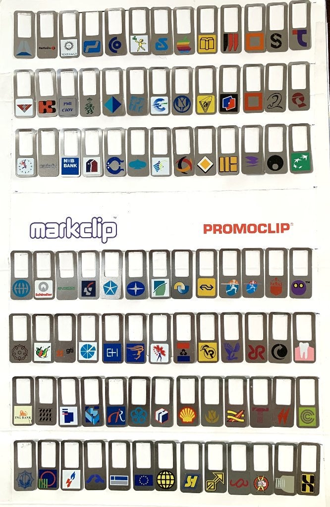 ka 12 Markclips Promoclips 91 verschillende, Verzamelen, Verzenden, Zo goed als nieuw