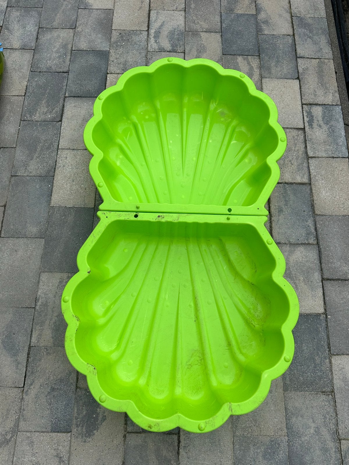 Zand en Water Schelp - Zandbak groen 87x78 cm, Ophalen of Verzenden, Gebruikt