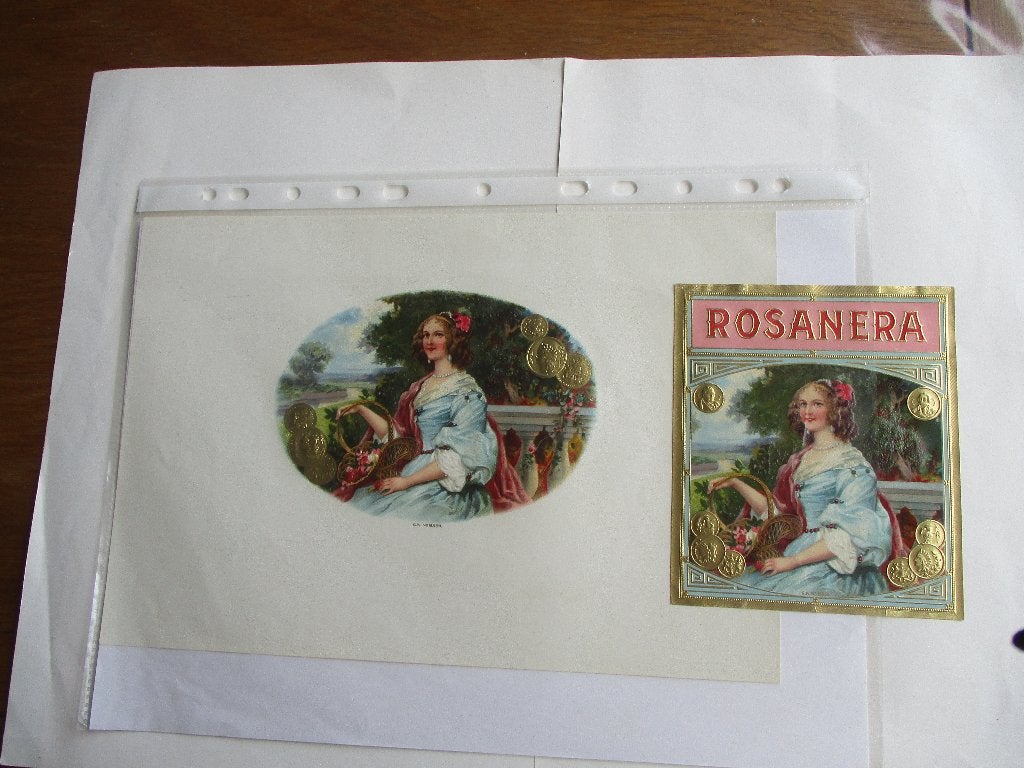 Sigarenbandjes/Kistetiketten, Verzenden, Zo goed als nieuw, Sigarenbandjes