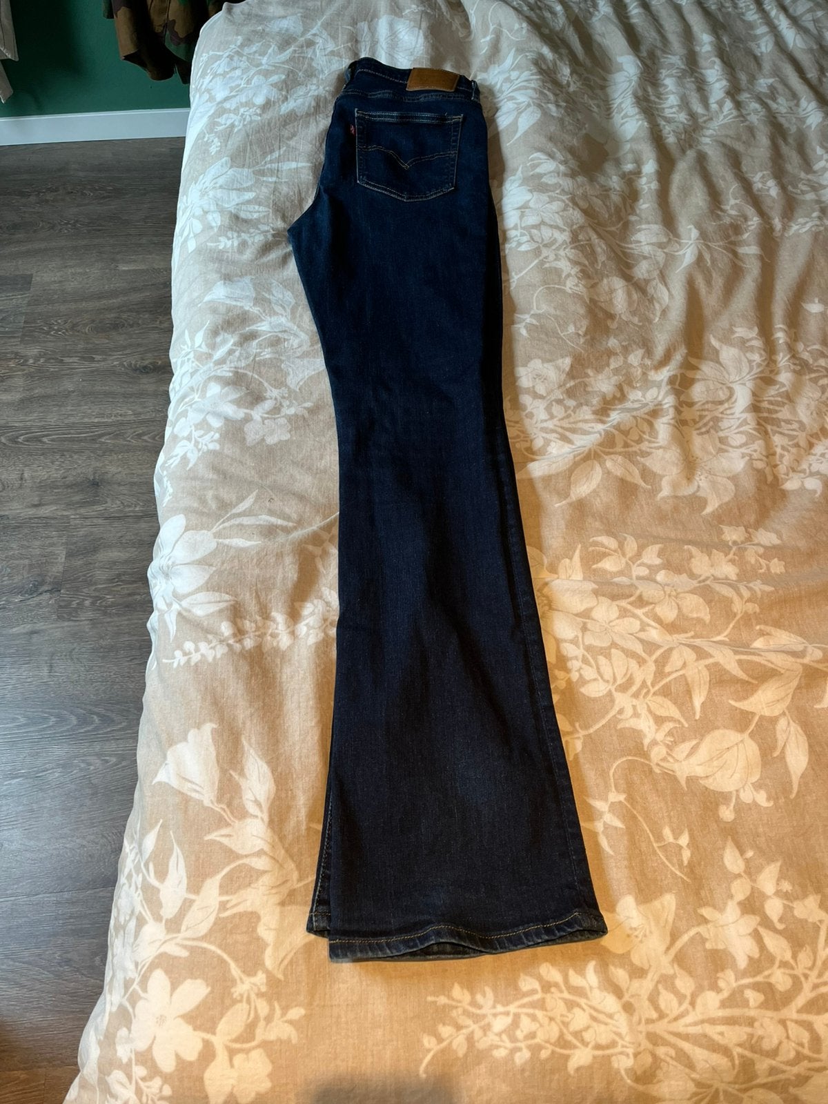 Levi’s 725 high rise bootcut maat 31/34, Ophalen of Verzenden, Gedragen, Blauw, W30 - W32 (confectie 38/40)