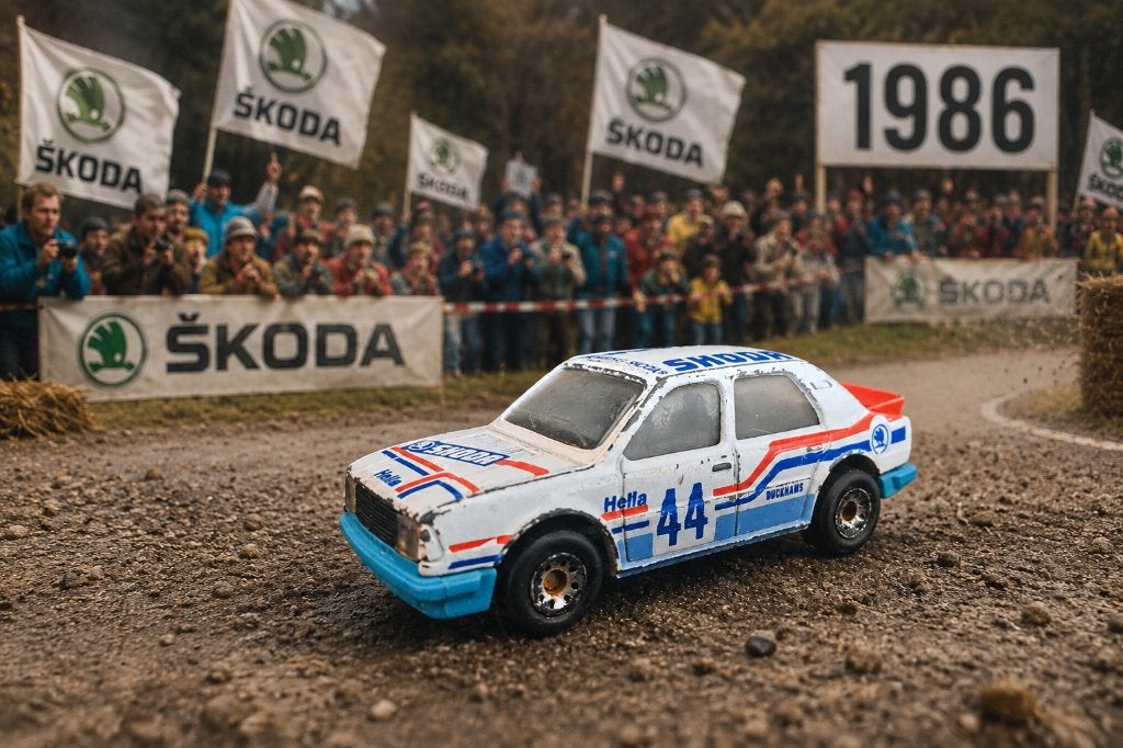 Modelauto Matchbox Skoda 130 LR 1986 MACAU, Ophalen of Verzenden, Zo goed als nieuw, Auto, Matchbox