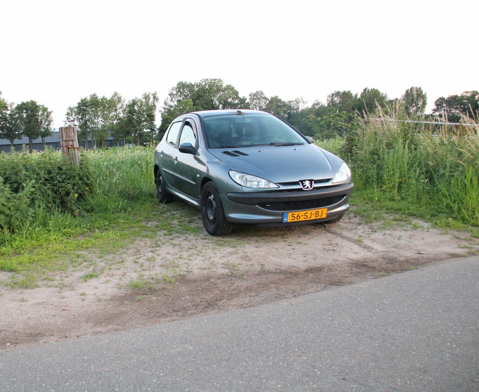 Peugeot 206 1.4 5D 2006 Grijs, Auto's, Peugeot, Particulier, Airbags, Airconditioning, Alarm, Centrale vergrendeling, Elektrische ramen