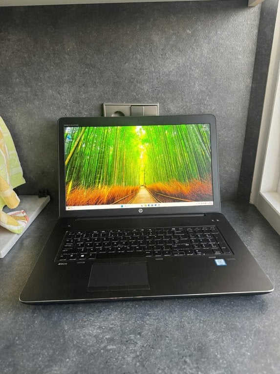 HP ZBook 17 G4 i7-7700HQ 16GB RAM 480GB SSD M2200 4GB, 2 tot 3 Ghz, Qwerty, Ophalen of Verzenden, Zo goed als nieuw