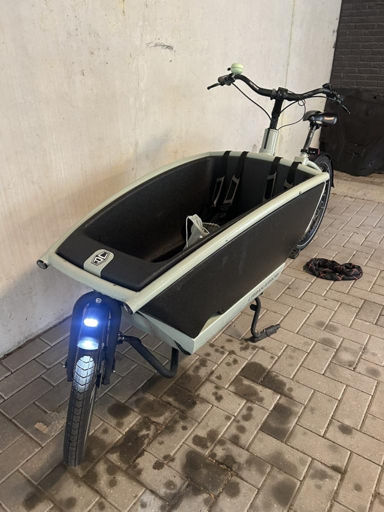 Urban arrow performance line smart system - 800wh accu, 3 kinderen, Elektrisch, Zo goed als nieuw, Schijfrem