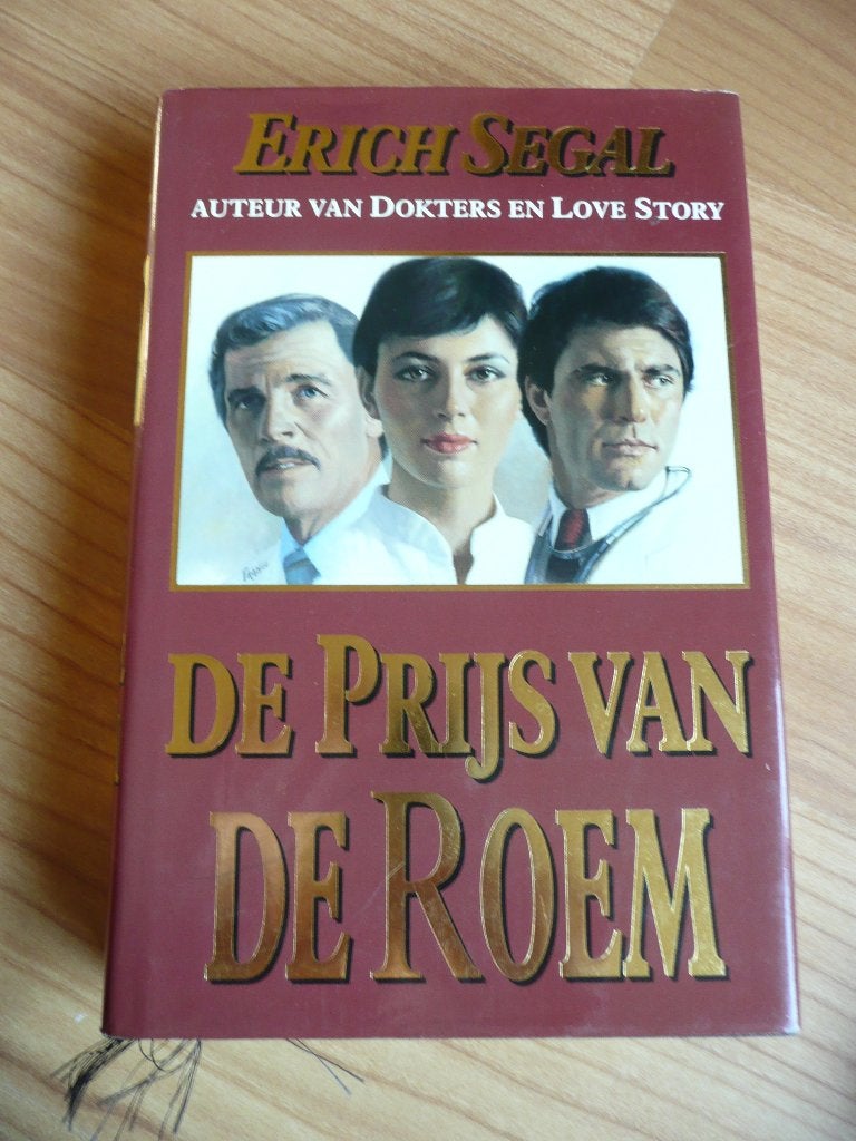 Erich Segal - De prijs van de roem, Boeken, Ophalen of Verzenden, Gelezen, Erich Segal