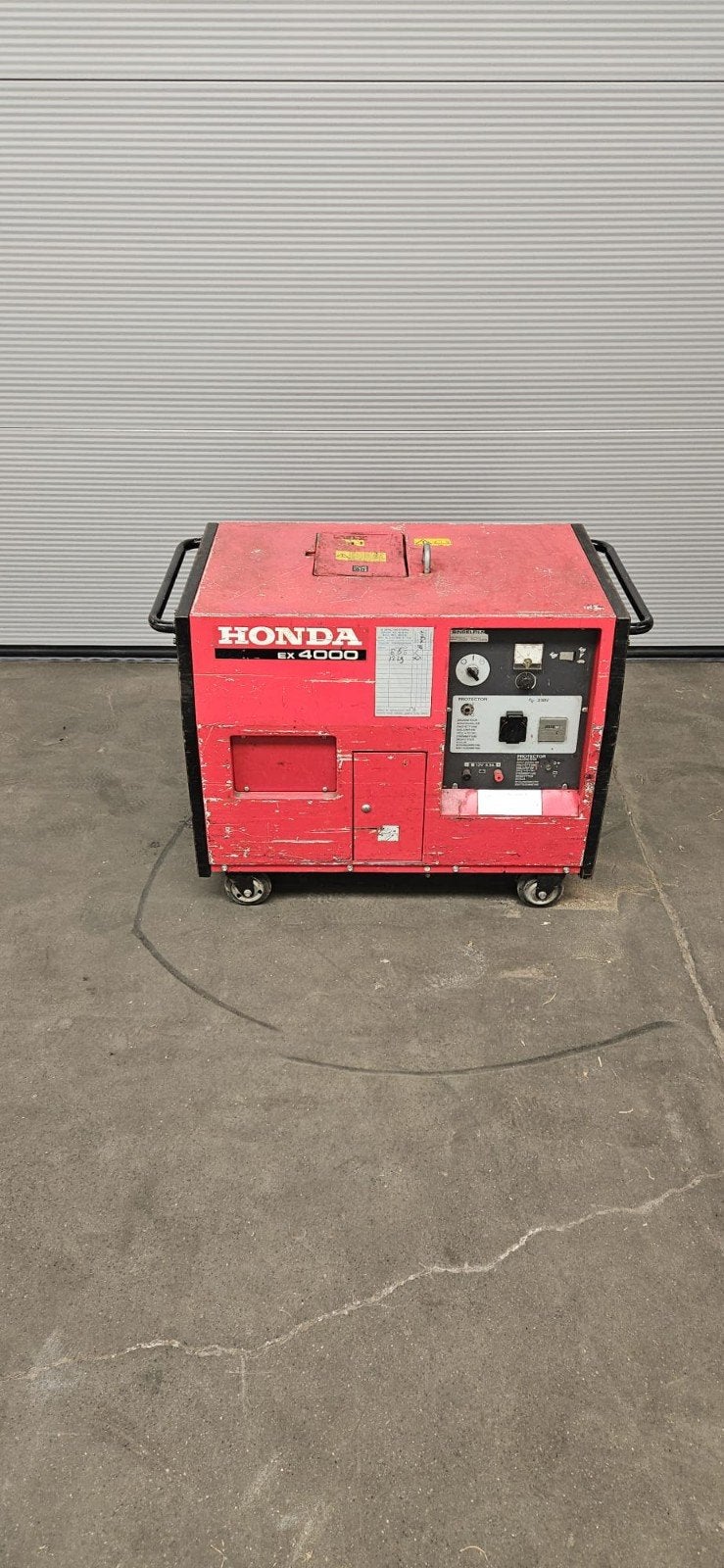 Honda aggregaat  stil en elektrische gestart, Ophalen, Gebruikt