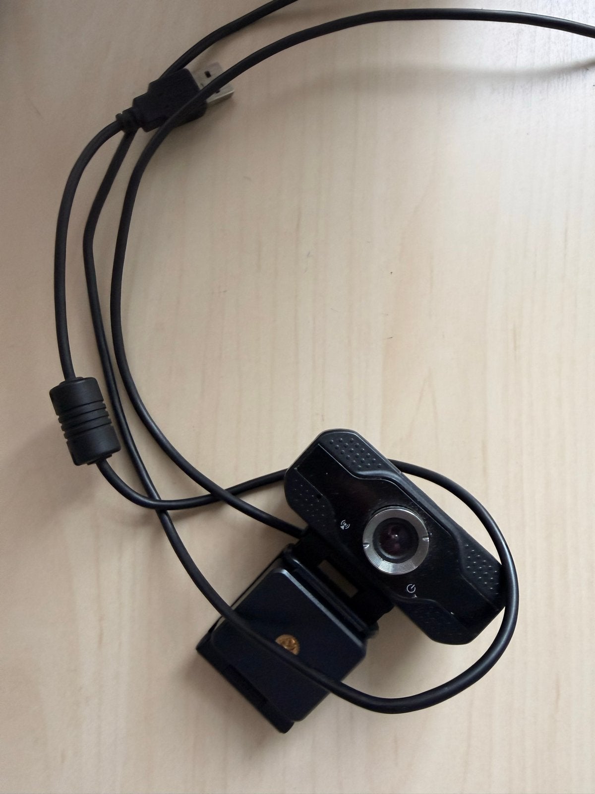 Webcam met USB-aansluiting en monitorclip, Computers en Software, Gebruikt, Ophalen of Verzenden, Windows, Monitorclip