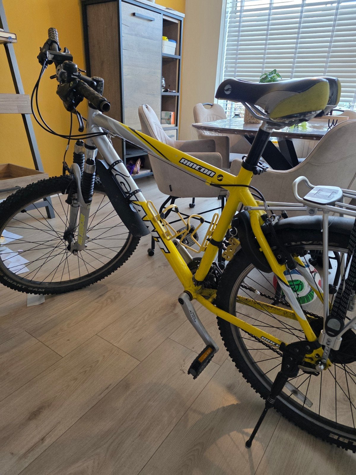 Giant Rincon Mountainbike - Geel/Zilver, Ophalen, Gebruikt, Velgrem, Giant