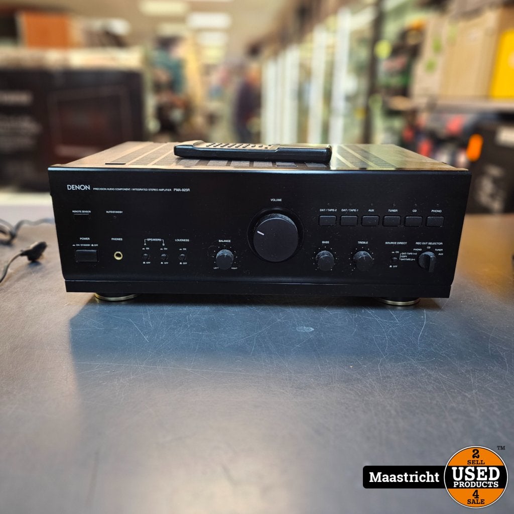 Denon PMA-925R - stereoversterker - 2x 80 Watt - Met AB., Denon, Gebruikt, Support@denon.com, 1-1-1, Shin-Yokohama
Kohoku-ku, Yokohama 222-0033
Japan