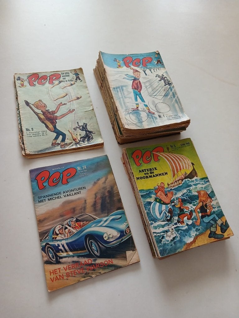 Pep weekbladen, Boeken, Meerdere stripboeken, Ophalen of Verzenden, Gelezen