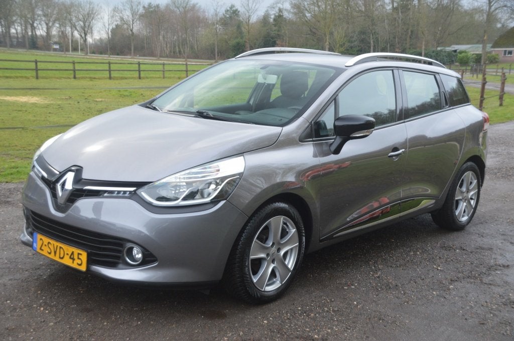 Renault Clio Estate 0.9 TCe Expression Airco Cruise, Auto's, Voorwielaandrijving, Stof, Start-stop-systeem, Origineel Nederlands