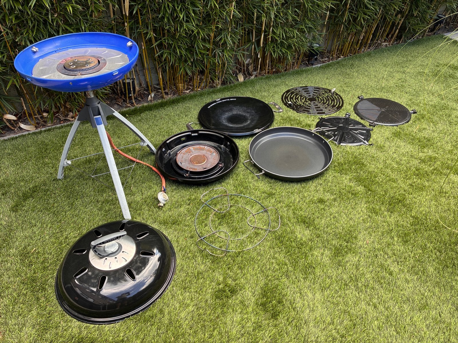 Cadac Skottelbraai met diverse accessoires, Ophalen, Gebruikt