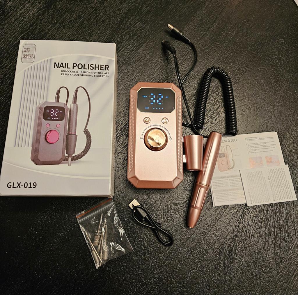 Professionele nagelfrees draadloos nieuw, Ophalen of Verzenden, Nieuw, Wit, Handen en Nagels