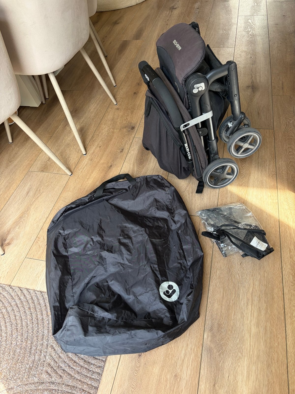 Maxi Cosi Lara 2 (reis)buggy met reistas en regenhoes, Ophalen, Gebruikt, Maxi-Cosi, Verstelbare rugleuning