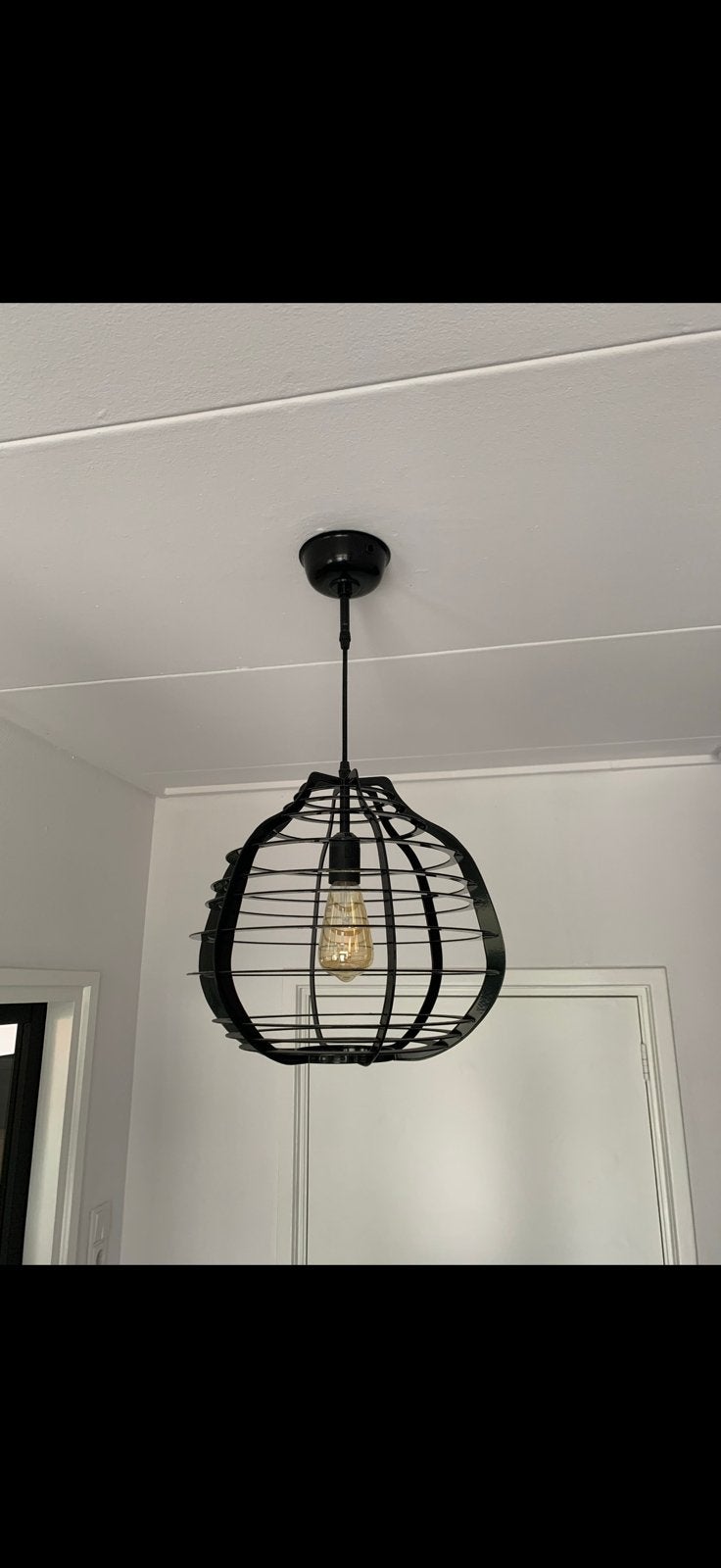 Zwarte hanglamp vtwonen, Ophalen, Gebruikt
