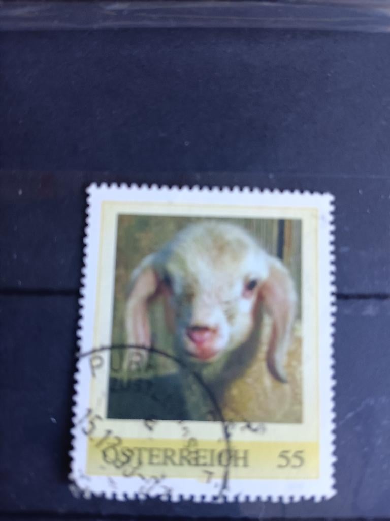 Persoonlijke zegel Oostenrijk, Verzenden, Gestempeld