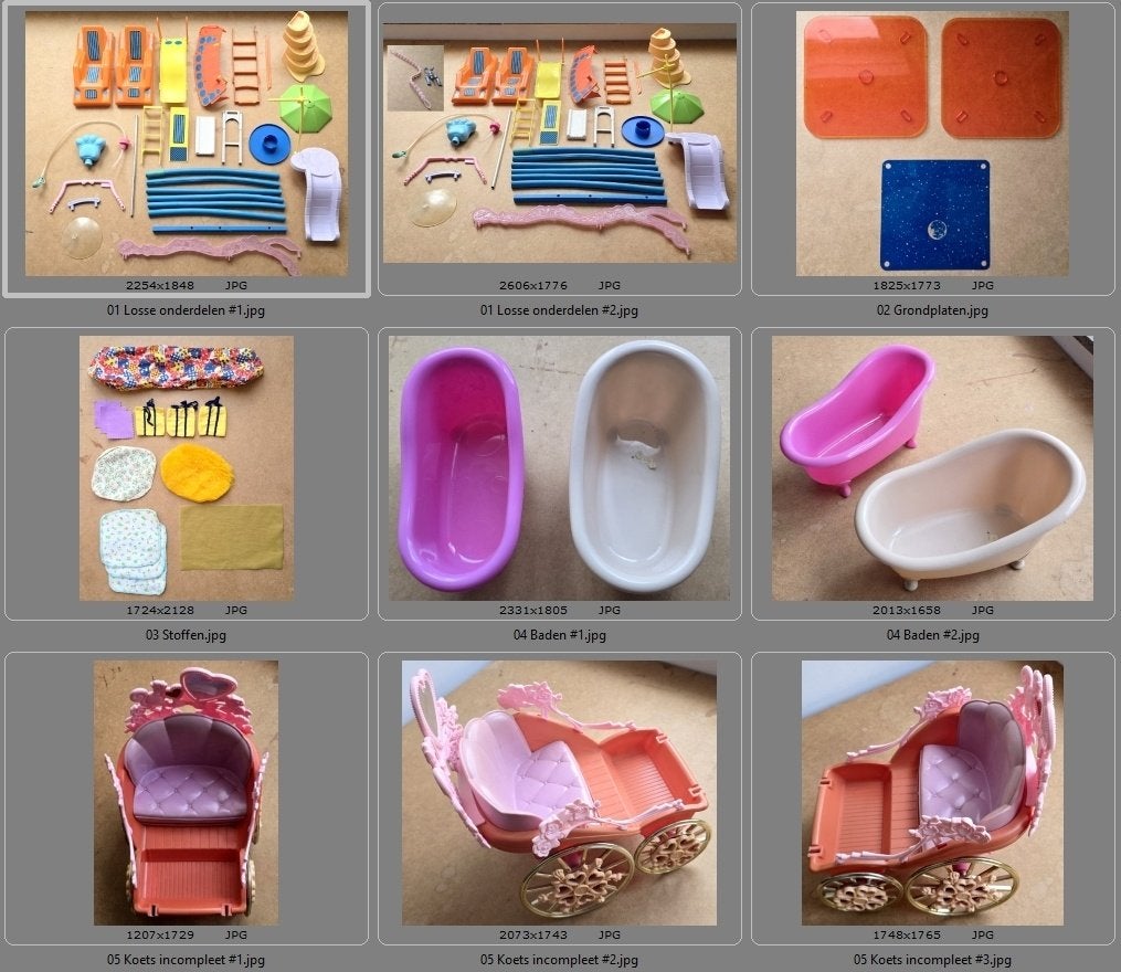 Partij vintage jaren 70--80--90--00 Mattel Barbie items, Ophalen of Verzenden, Gebruikt, Accessoires