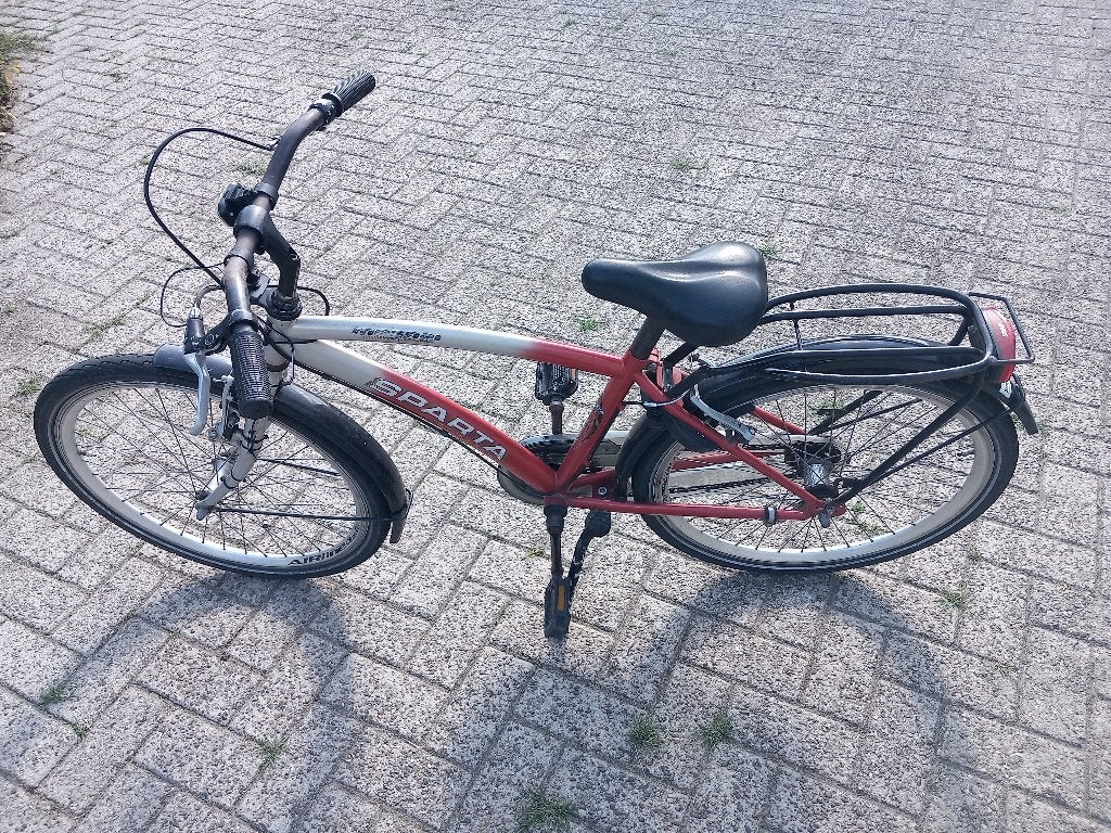 Jongensfiets, Ophalen, Terugtraprem, Sparta, Gebruikt