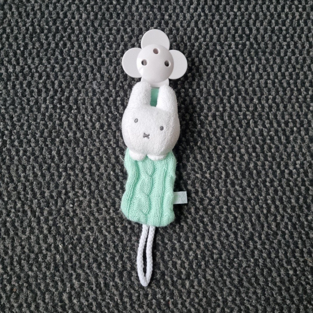 Nijntje miffy speenkoord spenenketting, Ophalen of Verzenden, Konijn