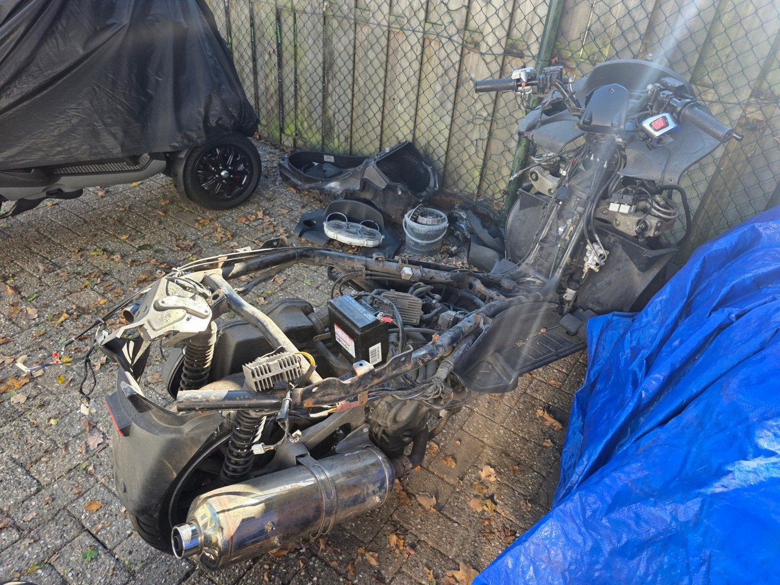 Piaggio MP3 400cc LT - 55.000 km, Verzenden, Gebruikt, Blok, Piaggio