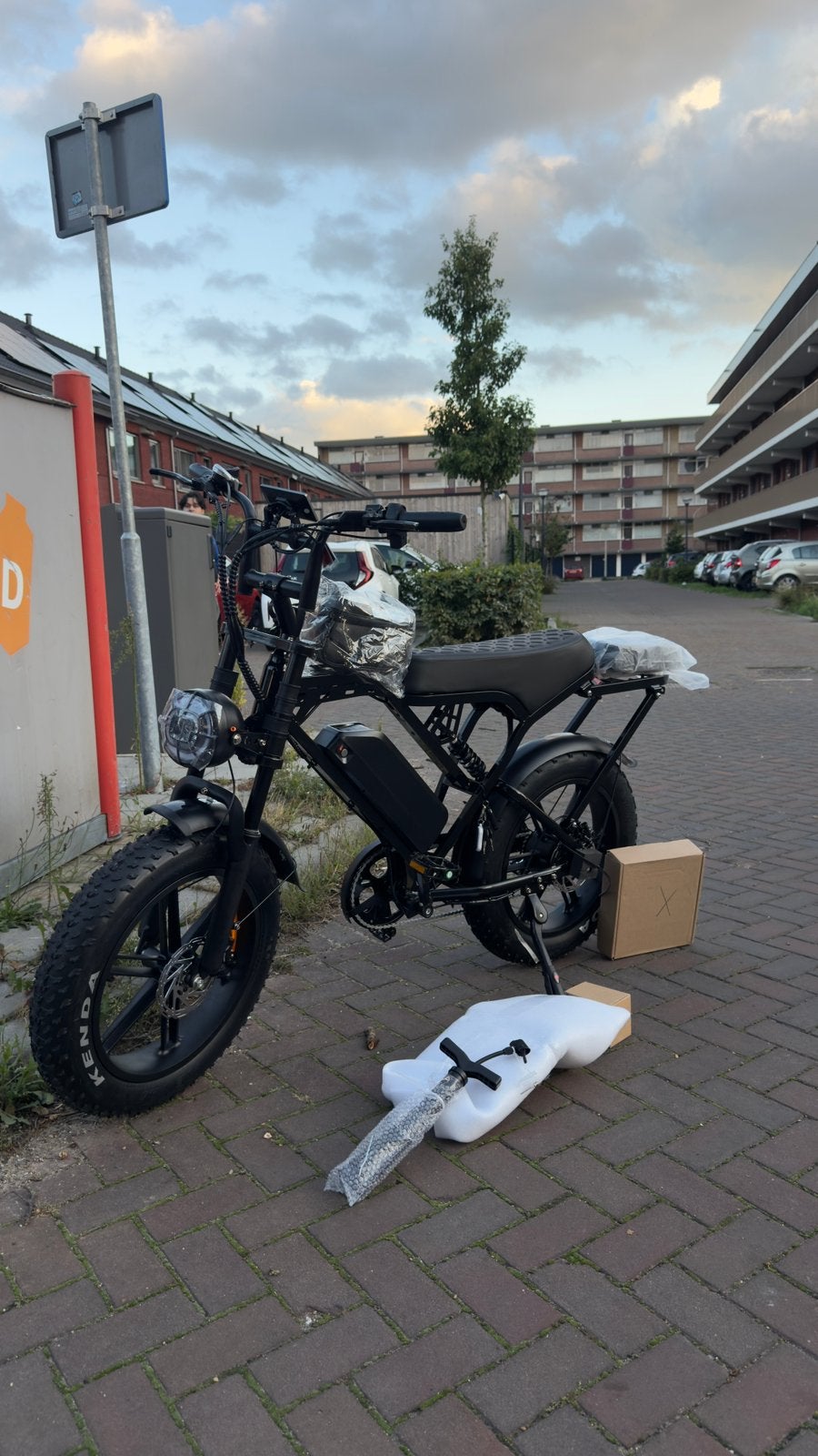 NIEUWE! Fatbike X80 Pro, 59 cm of meer, Ophalen, Zo goed als nieuw, Overige merken