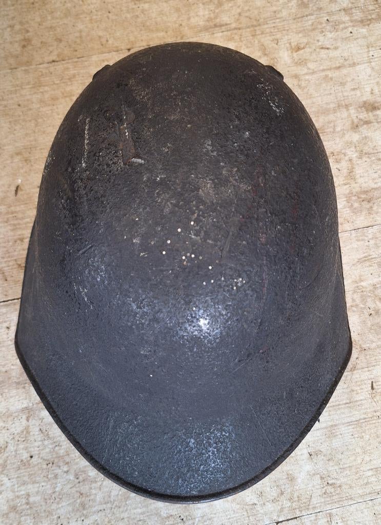 2 Stalen helmen ww2, Ophalen, Tweedehands, Integraalhelm, Overige merken