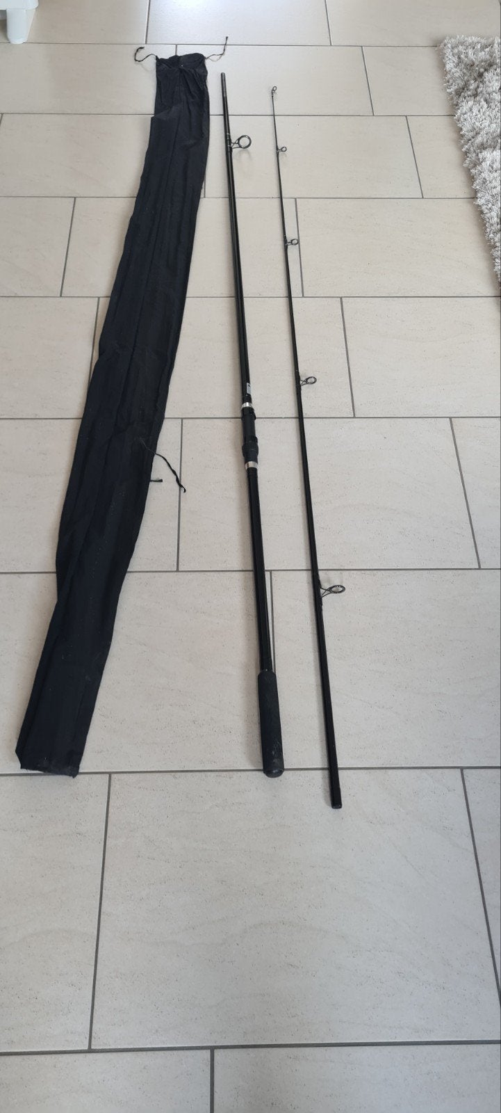 Killian Carp 12' 2 1/2 lb T/C Werphengel met Foudraal, Ophalen, Zo goed als nieuw, Werphengel