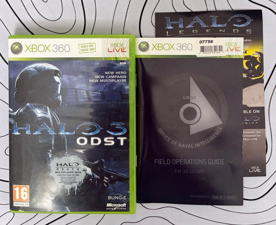 Xbox 360 Halo 3 ODST - Compleet met handleiding, Online, Gebruikt, Shooter, 1 speler