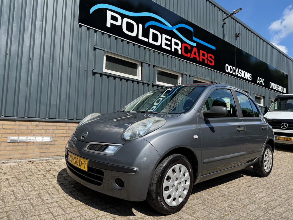 Nissan Micra 1.2 Mix Airco, 1e eigenaar (bj 2008), Auto's, Nissan, Bedrijf, Te koop, Micra, ABS, Airbags, Airconditioning, Alarm