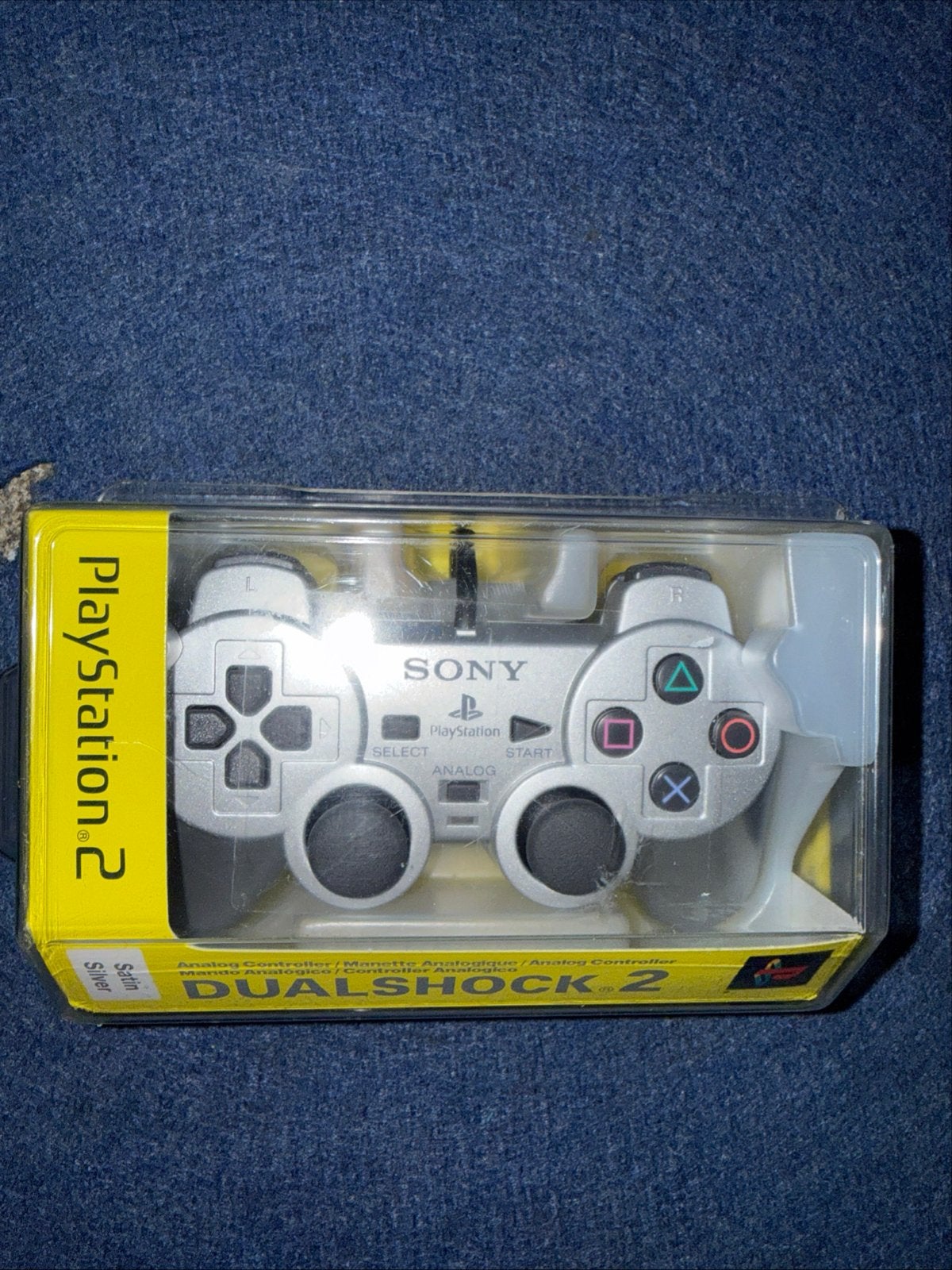 Splinternieuwe PlayStation 2 Controller DualShock 2 Zilver, Spelcomputers en Games, Spelcomputers | Sony PlayStation Consoles | Accessoires