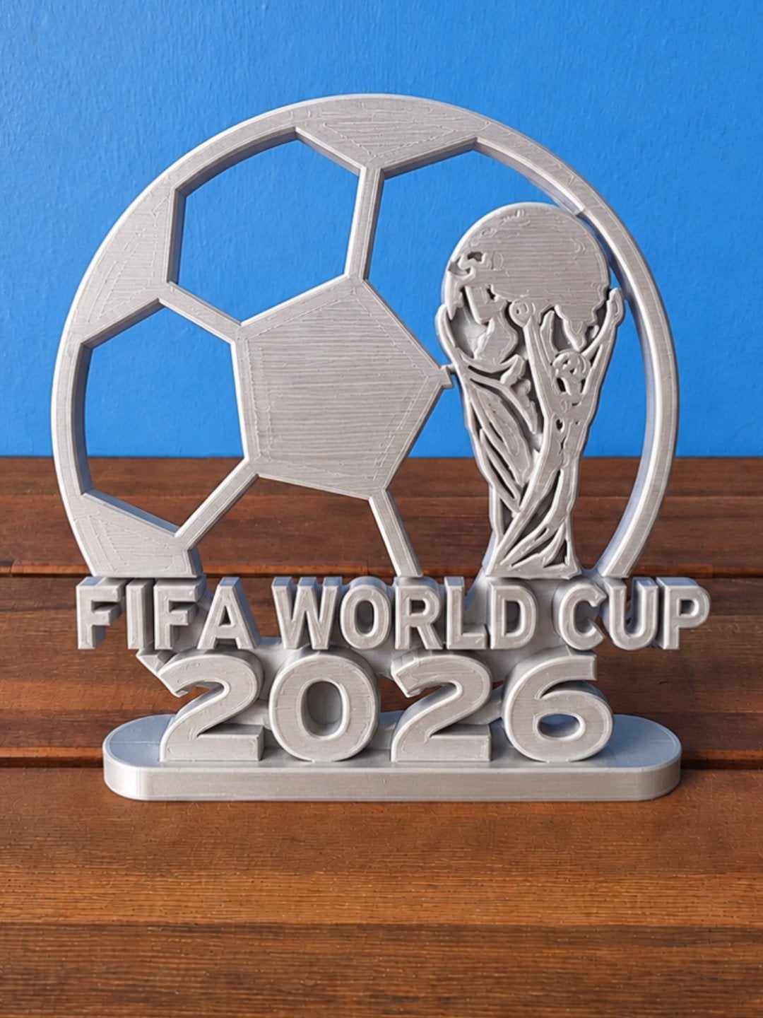 FIFA World Cup 2026 Beeldje - WK Voetbal Decoratie, Ophalen of Verzenden, Nieuw, Overige sporten, Beeldje of Poppetje