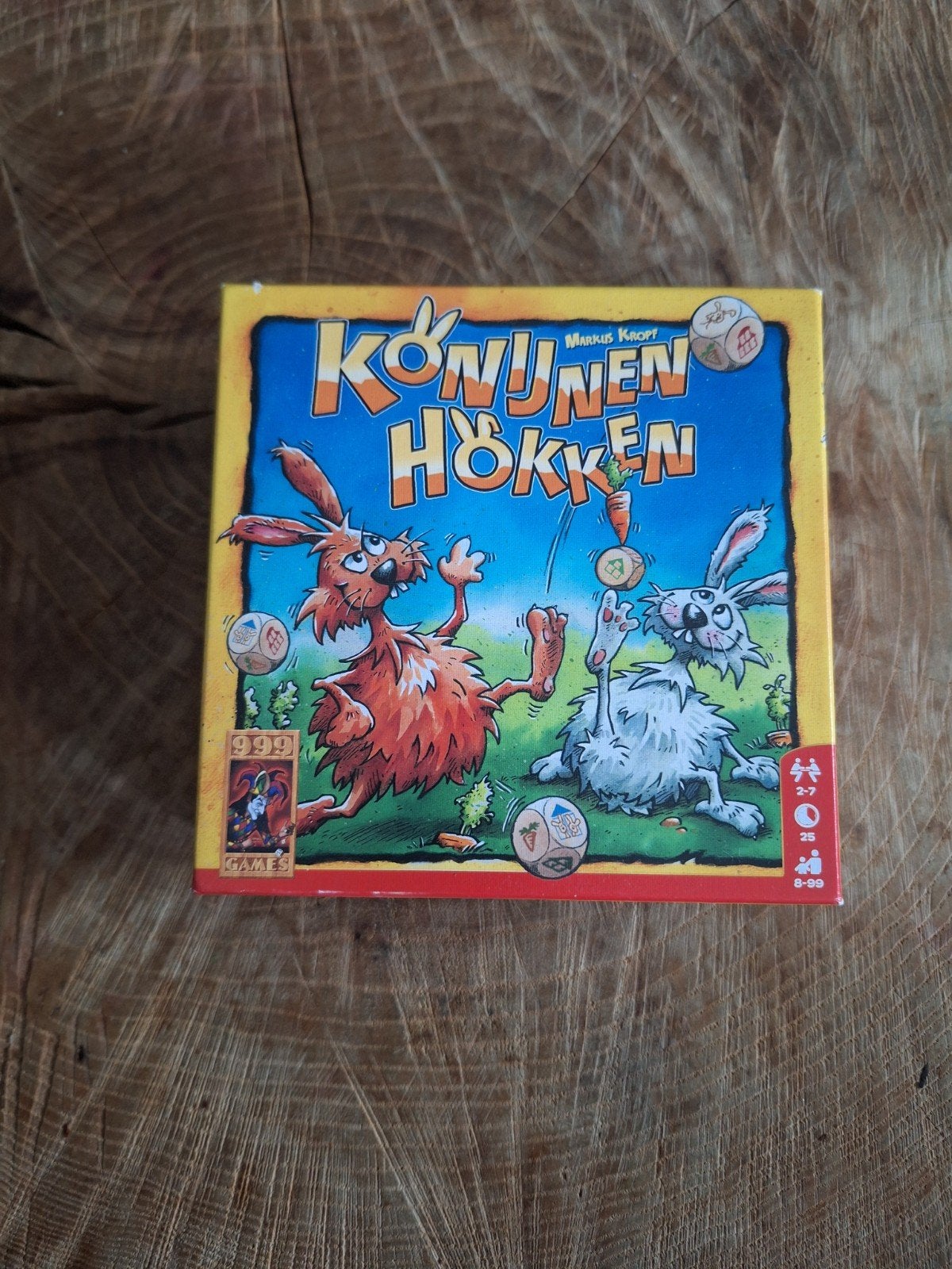 Konijnen Hokken, Vijf spelers of meer, Ophalen, Nieuw, 999 Games