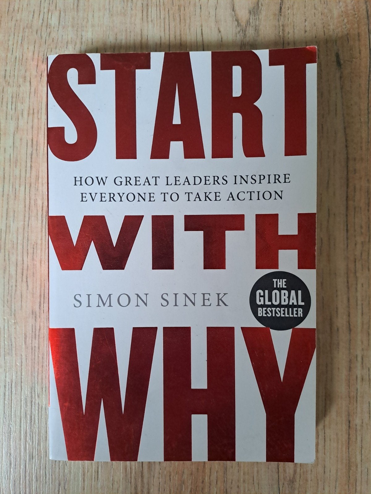 Start With Why - Simon Sinek (Engelstalig), Ophalen of Verzenden, Zo goed als nieuw, Simon Sinek