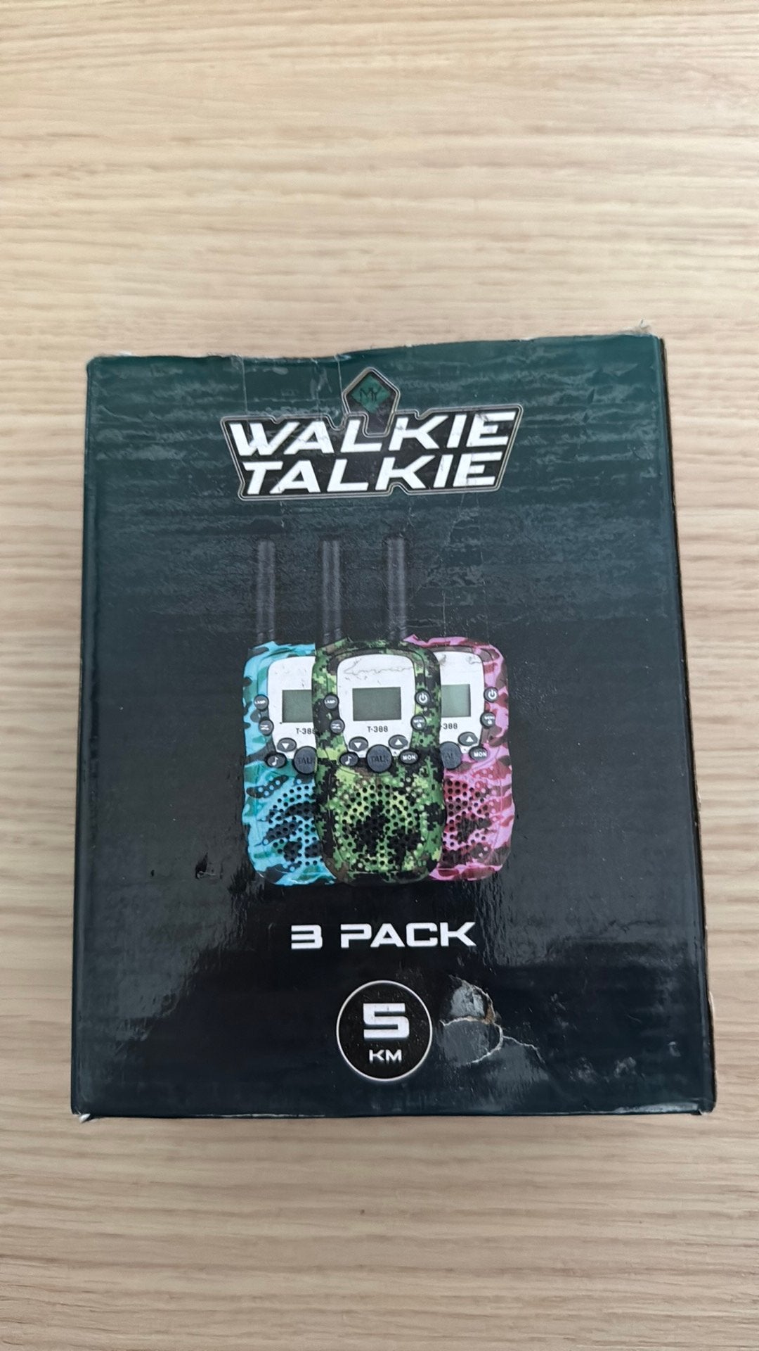 M.Y. Walkie Talkie Blauw Niet Werkend!, Ophalen of Verzenden, Niet werkend, 2 to 5 km, Portofoon of Walkie-talkie