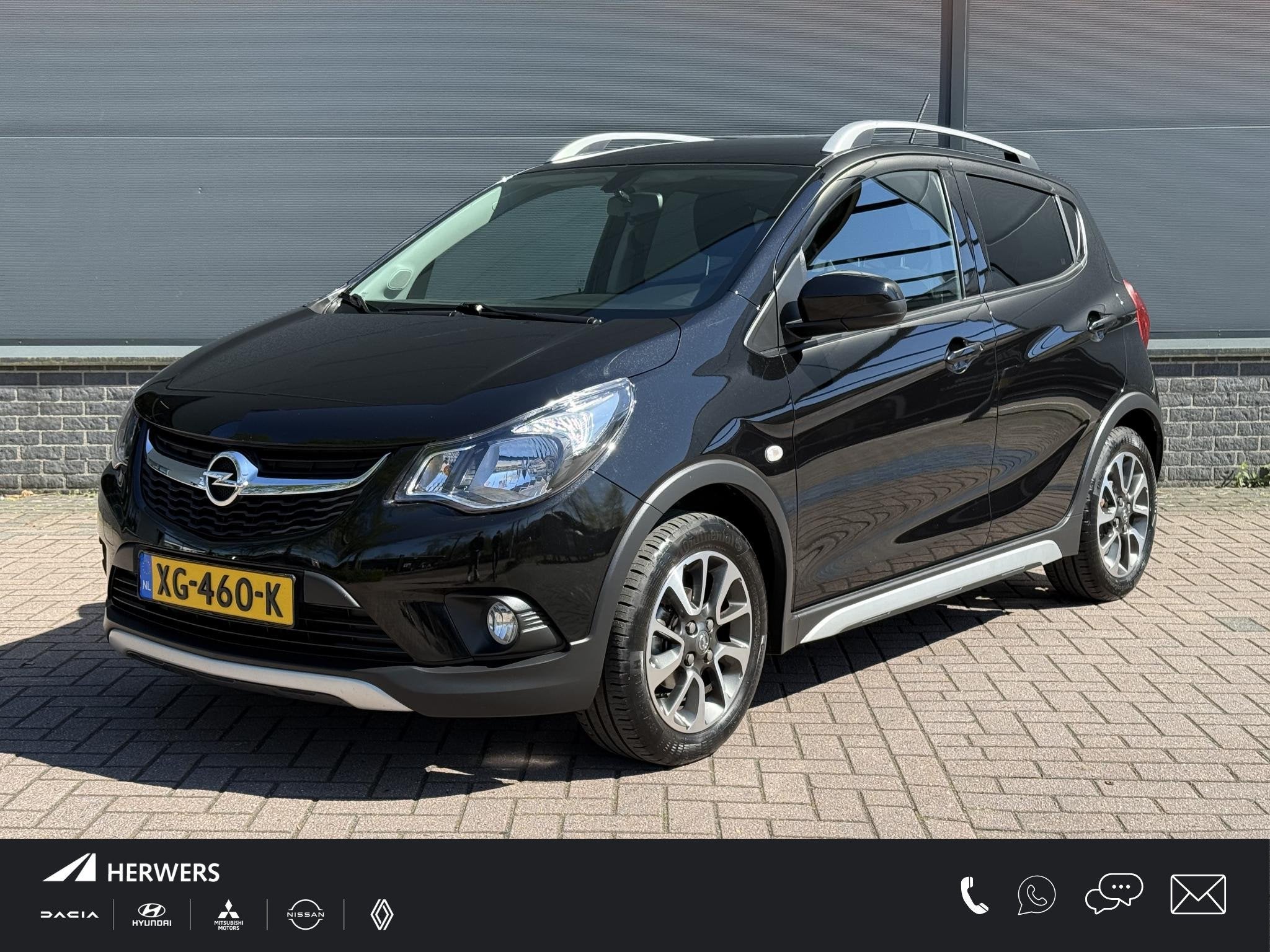 Opel KARL 1.0 Rocks Online Edition / Automaat / Navigatie /, Auto's, 839 kg, Stof, Gebruikt, Origineel Nederlands