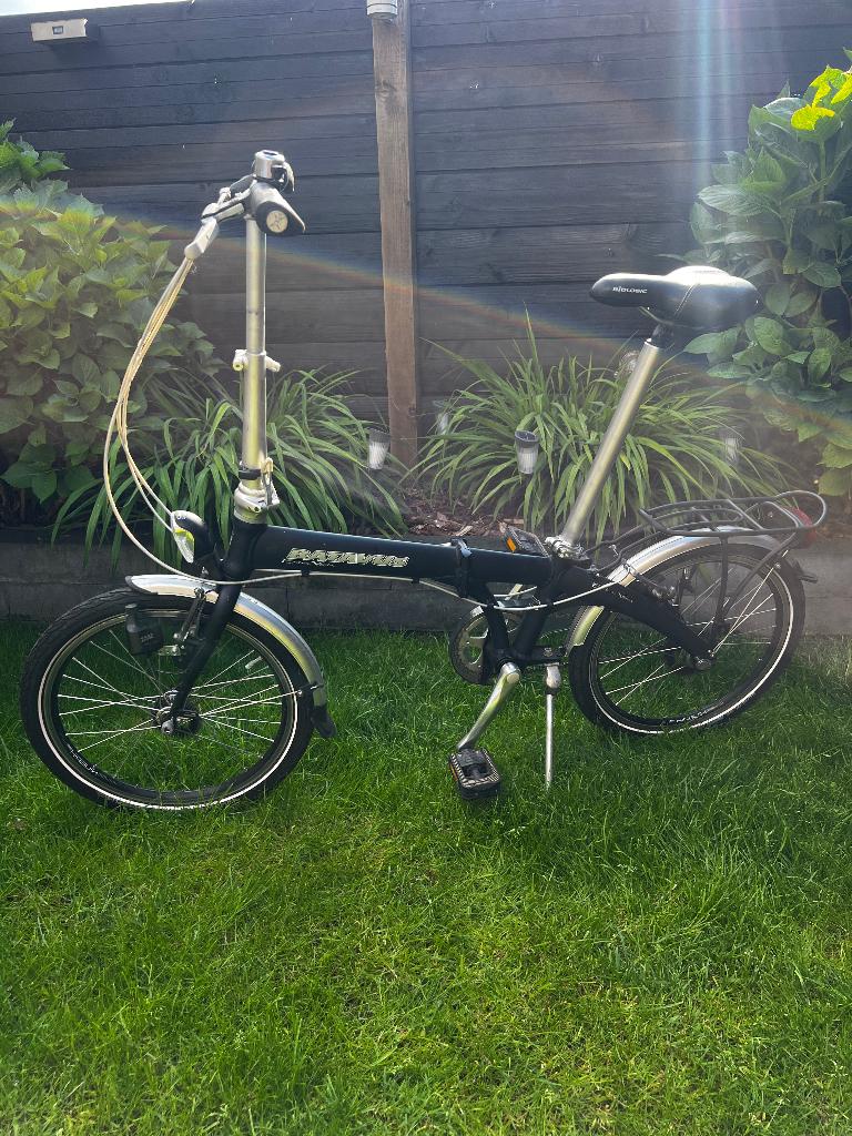 Batavus Extra Versa 20" vouwfiets, Fietsen en Brommers, Fietsen | Vouwfietsen, Ophalen, 20 inch of meer, Gebruikt, Velgrem