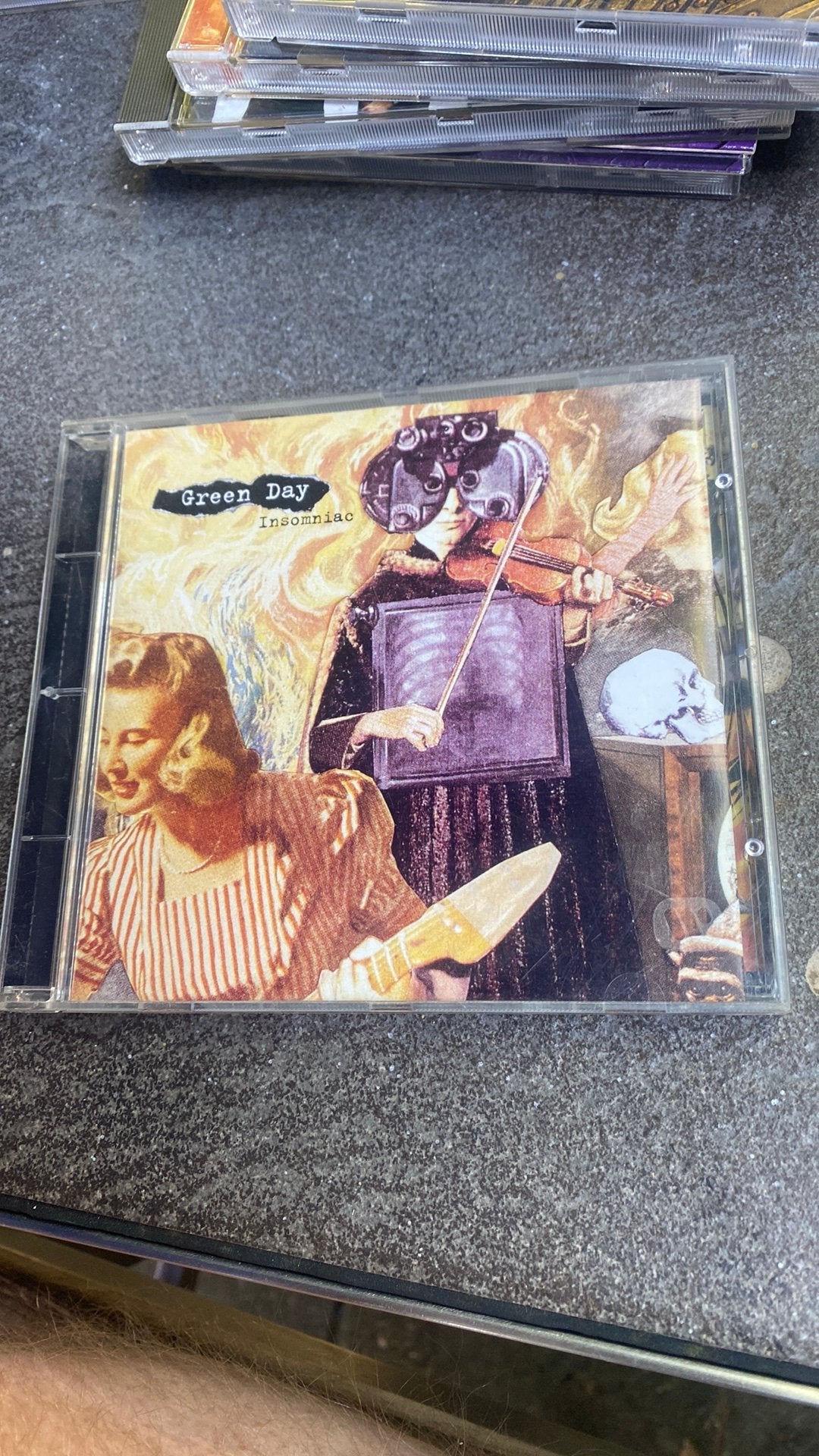 Cd green day, insomniac, Ophalen of Verzenden, Zo goed als nieuw, Poprock