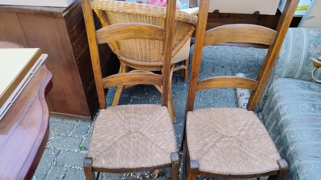 Bidstoeltjes, Antiek en Kunst, Antiek | Meubels | Stoelen en Banken, Ophalen