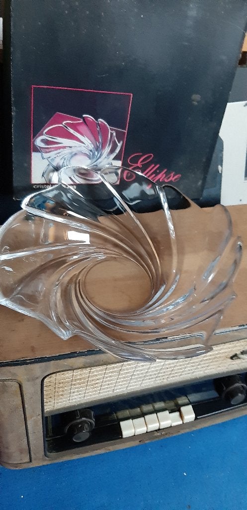 Kristallen kom van het merk Ellipse, Antiek en Kunst, Antiek | Glas en Kristal, Ophalen of Verzenden