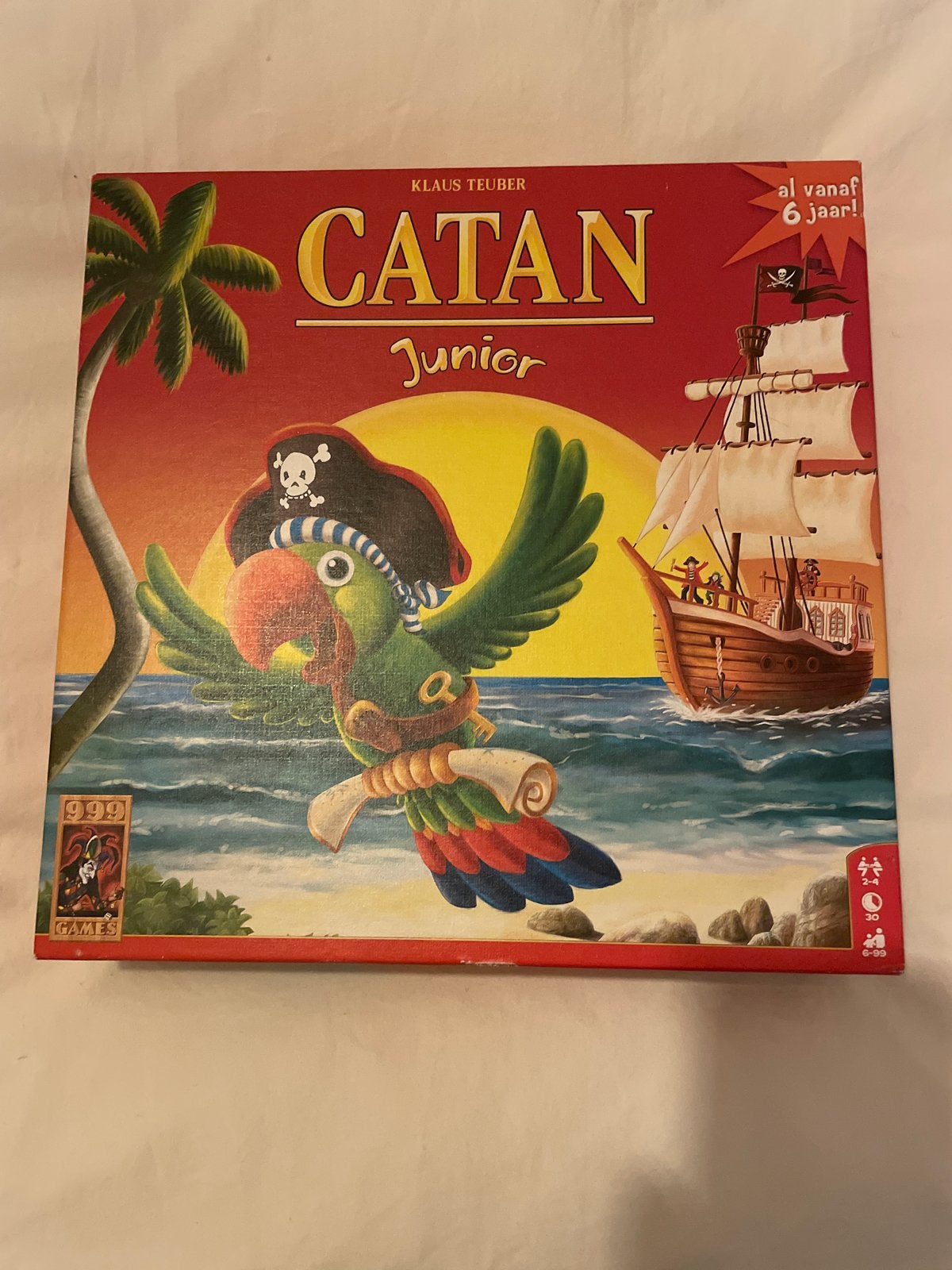**** Catan Junior Bordspel ****, Drie of vier spelers, Ophalen of Verzenden, Gebruikt