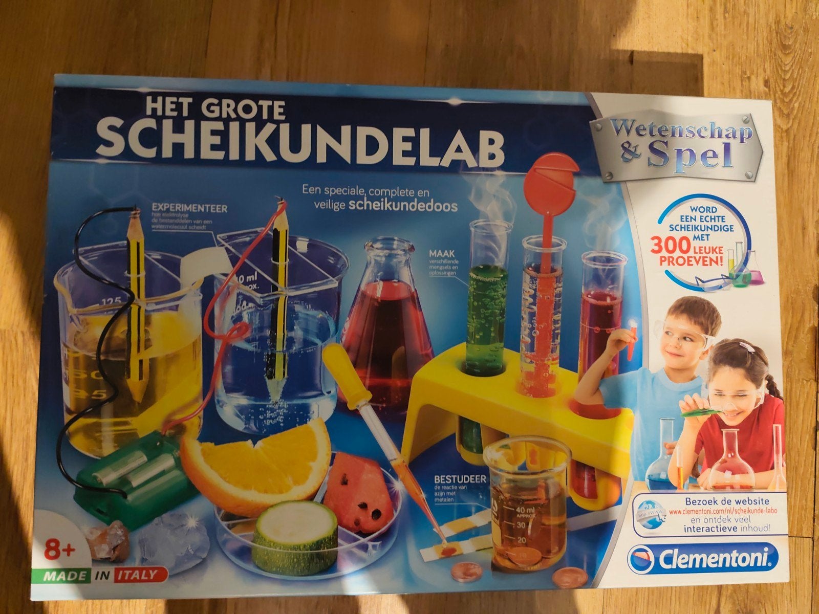 Clementoni Het Grote Scheikundelab - Wetenschap & Spel, Ophalen, Gebruikt, Knutselen