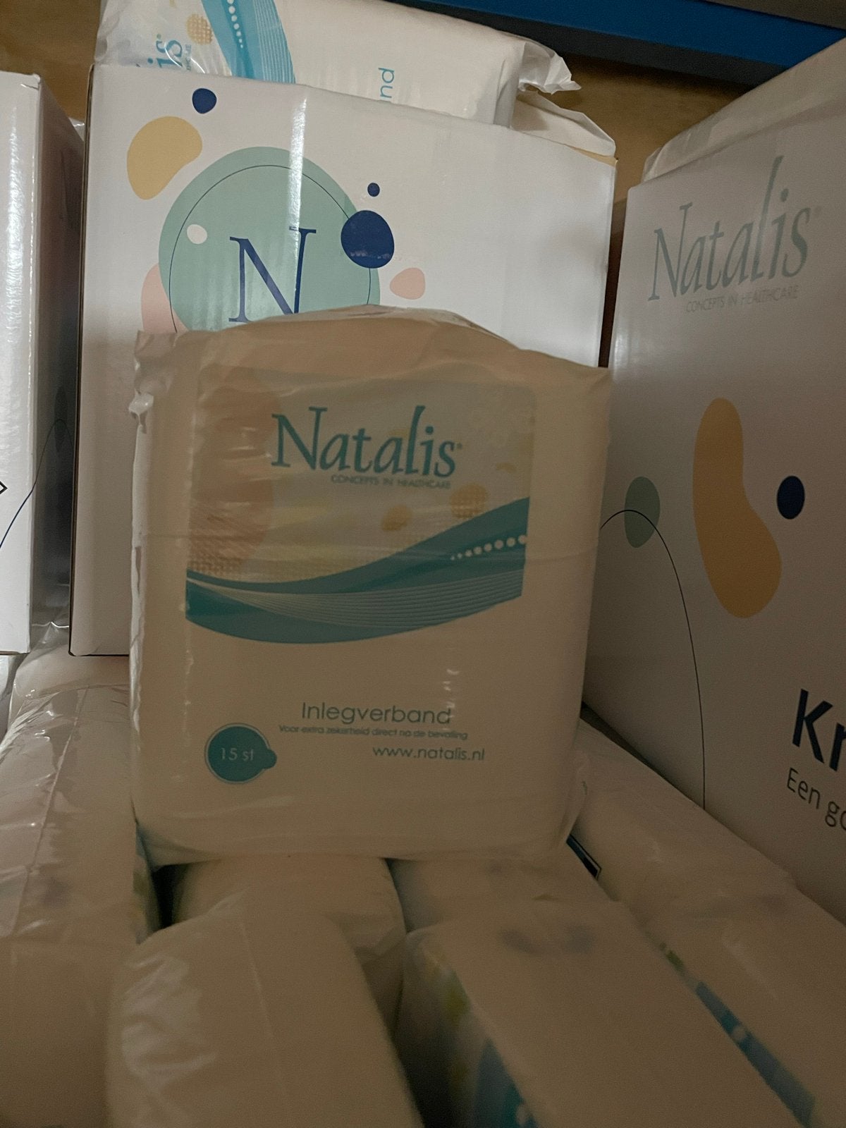 Natalis inlegverband 50 pakken van 15 stuks, Diversen, Ophalen of Verzenden, Nieuw