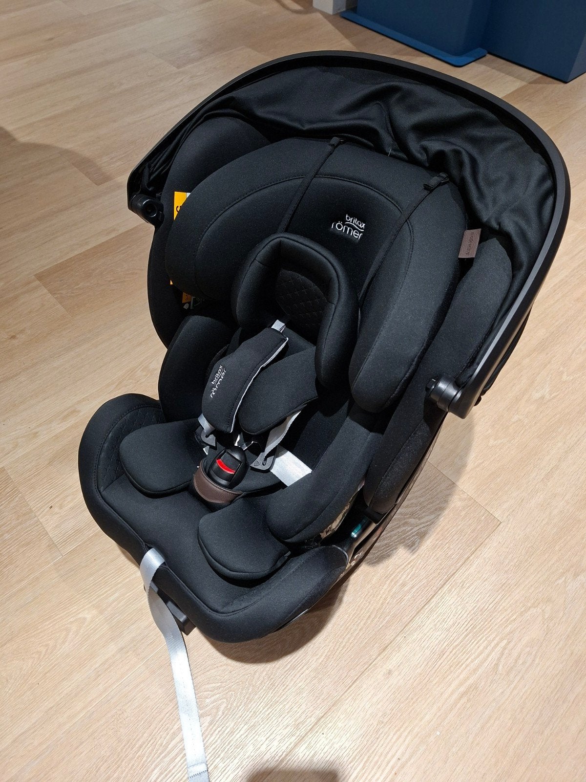 Britax Römer Autostoel - Swivel-Grow Max Air LUX Onyx Black, Kinderen en Baby's, Ophalen, Romer, Verstelbare rugleuning, 0 t/m 18 kg