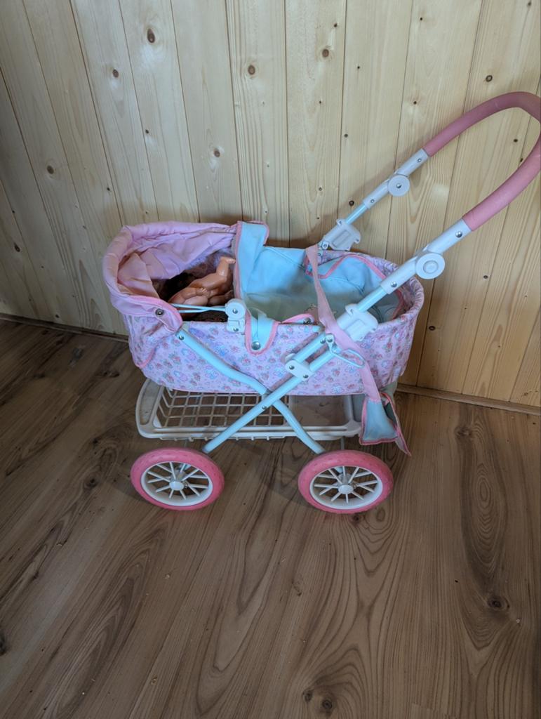 Poppenwagen, Kinderen en Baby's, Speelgoed | Poppen, Ophalen, Gebruikt, Babypop
