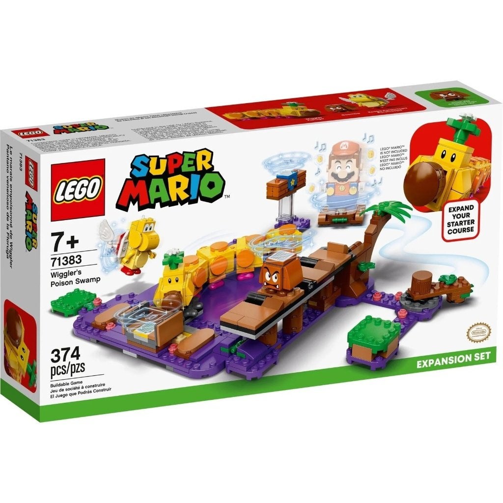 LEGO 71383 - Super Mario Wigglers giftige moeras, Overige thema's, Lego, Inclusief instructies, Ophalen of Verzenden