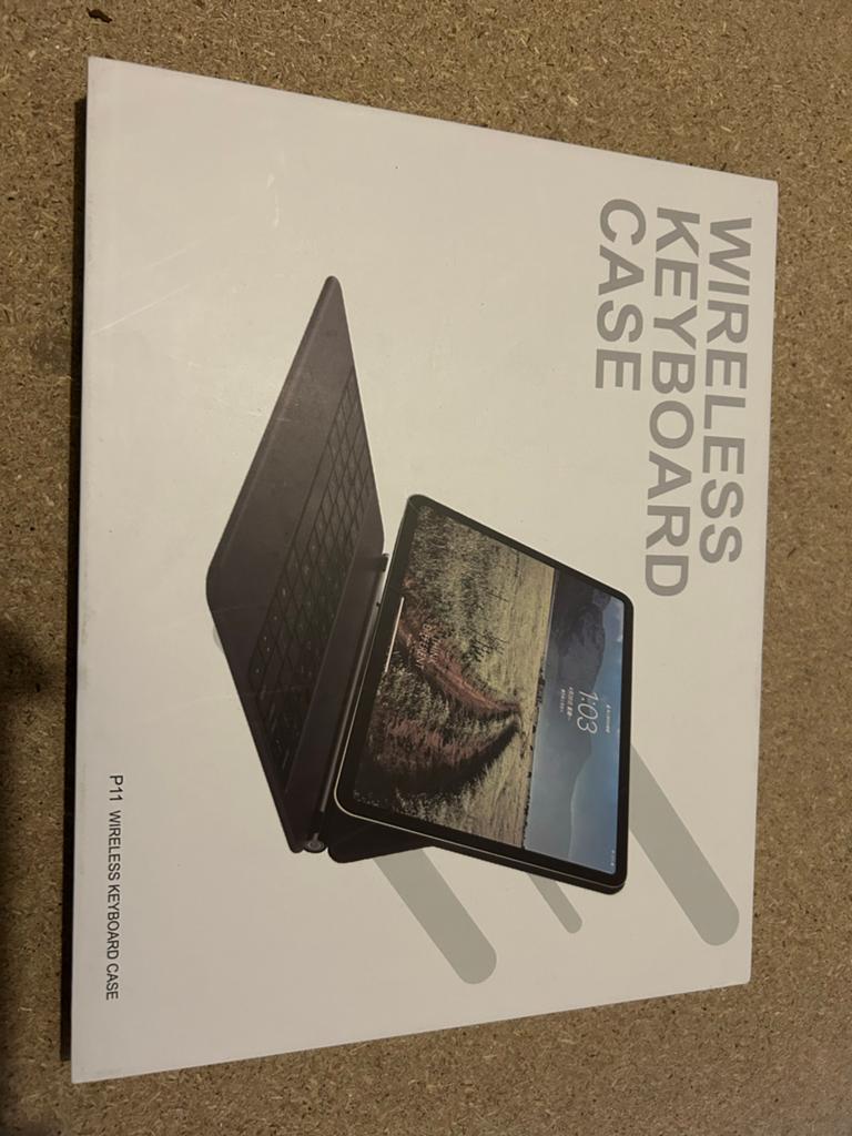 P11 Draadloze Toetsenbordhoes voor iPad Pro/Air, Ophalen of Verzenden, Nieuw