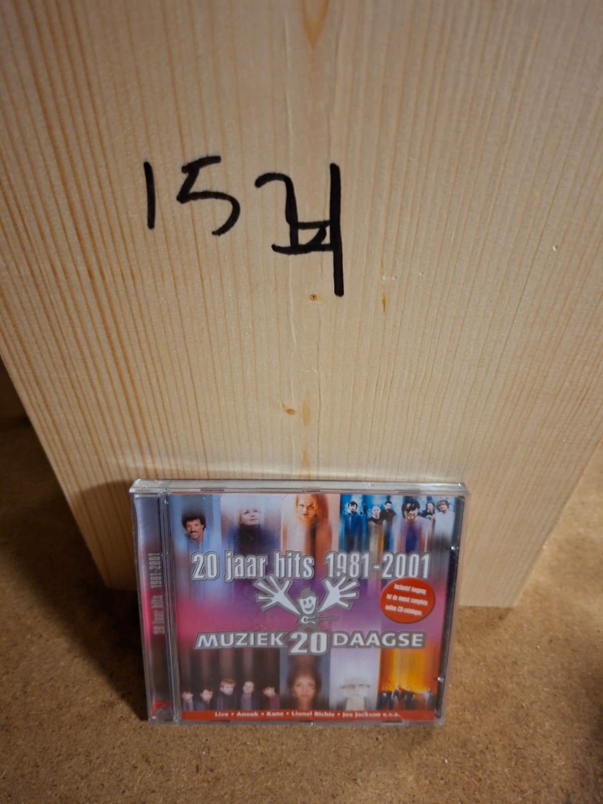 20 Jaar Hits 1981-2001 - Muziek 20 Daagse CD, Ophalen of Verzenden, Gebruikt, Pop, Verzamelalbum