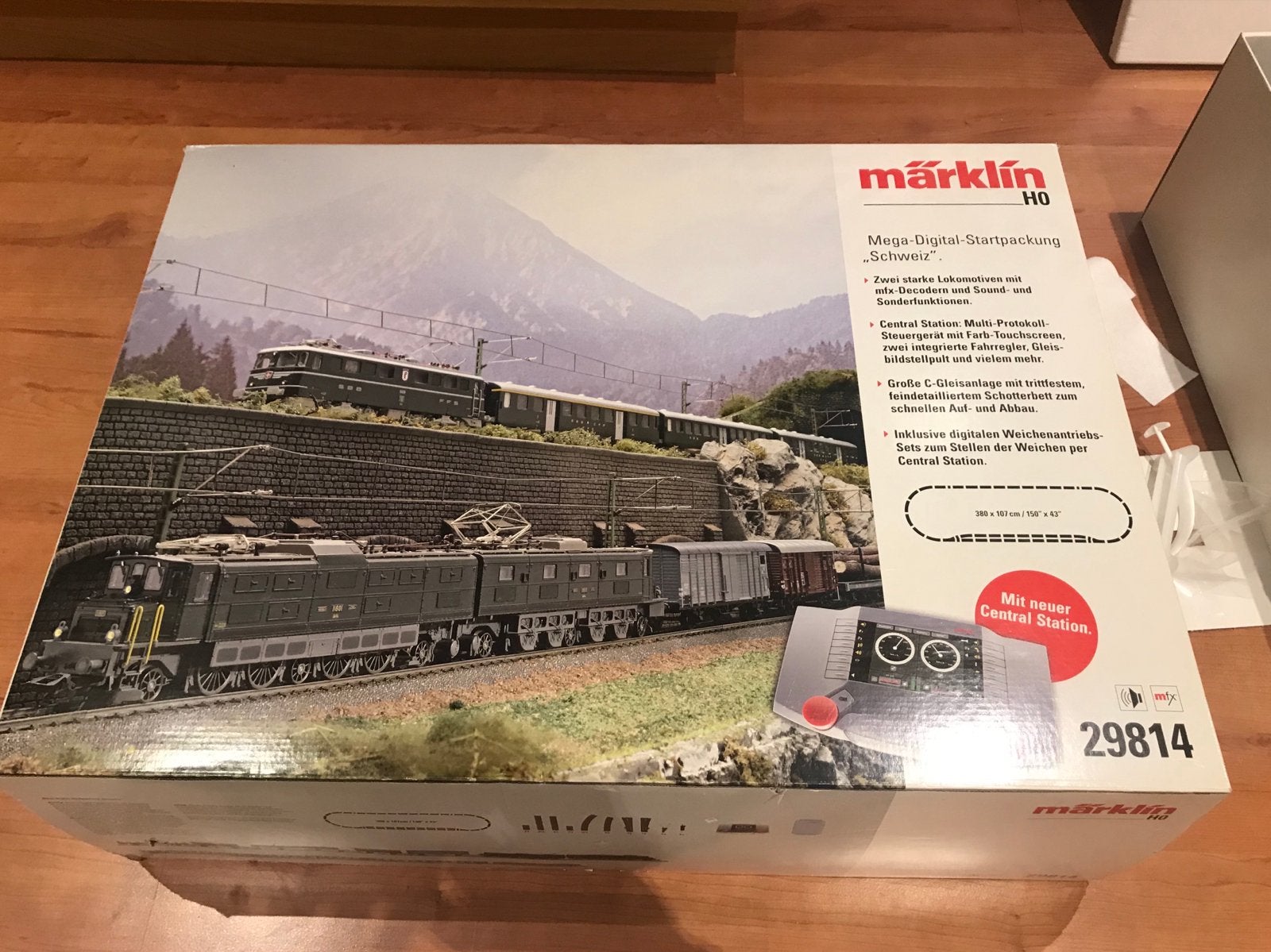 Märklin H0 Mega-Digital-Startpackung "Schweiz" 29814, Hobby en Vrije tijd, Modeltreinen | H0, Wisselstroom, Treinset, Ophalen of Verzenden